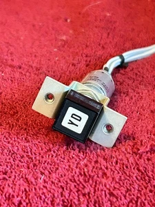 AVIATION STACO YD PUSH SWITCH P/N 60A000989 - Picture 1 of 6