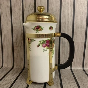 Vintage 1962 Royal Albert Old Country Roses Cafetière VGC - Picture 1 of 7