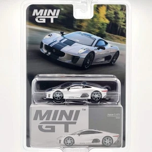 Mini GT Jaguar C-X75 - 1:64, Silver (2025 Limited Edition) - Picture 1 of 2