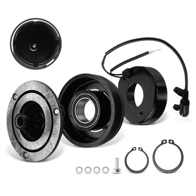 Kit de embrague compresor de CA con polea de 5 ranuras para BMW 320i 323Ci 323i 328i 325i Foto 1 de 4