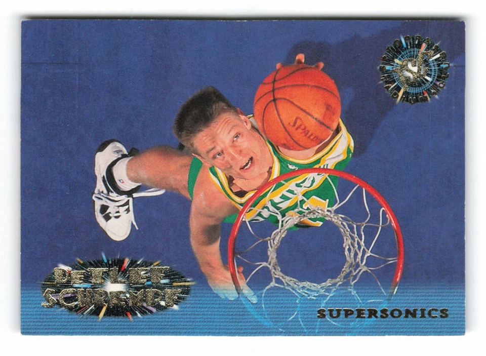 1995-96 Stadium Club #135 Detlef Schrempf Seattle SuperSonics - Image 1 of 2