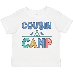 Inktastic Cousin Camp Summer Grandma Party Toddler T-Shirt Child Preschooler Kid - Picture 1 of 3