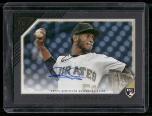 Roansy Contreras 2022 Topps Gallery Rookie Auto RA-RCO Pittsburgh Pirates - Picture 1 of 2