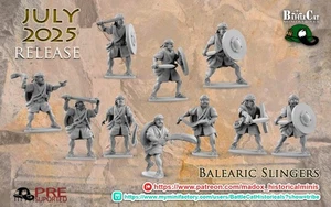 28mm Balearic Slingers - Early Imperial or Republican Roman - SPQR - Mercenaries - Picture 1 of 1