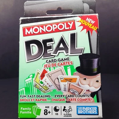 Monopoly Deal Card Game Hasbro Parker Brothers EA 2008 - *EXPEDITED & TRACKED* - Image 1 of 4