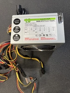 Zasilacz komputerowy Ultra ULT-LS500p ATX 500 WATT - Zdjęcie 1 z 6