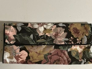 Samsonite VINTAGE custodia da viaggio/organizer gioielli nuovo/nuovo con etichette motivo floreale pieghevole - Foto 1 di 8