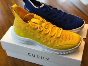 under armour white and gold shoes