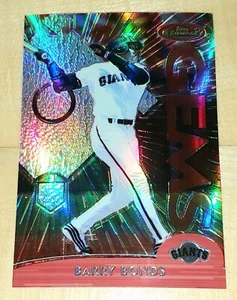 2000 Topps Finest Gems BARRY BONDS Jumbo Refractor #18 of 20 San Francisco Giant - Picture 1 of 2
