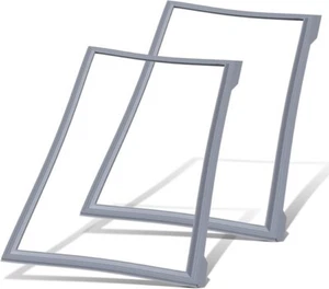 2pcs W10830162 Refrigerator French Door Gasket (Gray) Whirlpool - Picture 1 of 8