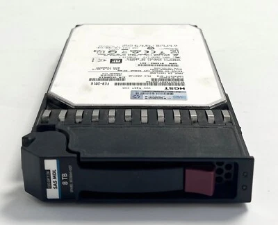 HPE MSA 8TB 12G M0S90A SAS 7.2K LFF (3.5in) 512e Midline Hard Drive - Image 1 of 2