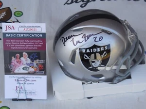 Darren McFadden signed Oakland Las Vegas Raiders mini helmet JSA COA Arkansas UA - Picture 1 of 1
