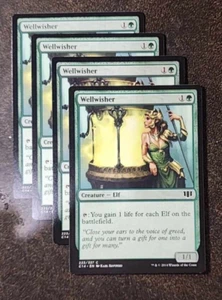 4x Wellwisher common creature cards - Commander 2014 - NM/VG - Picture 1 of 1