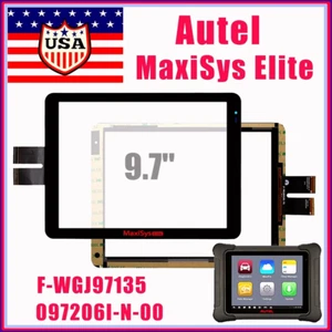 Replacement 9.7 inch Touch Screen Digitizer Glass Panel For Autel MaxiSys Elite - Picture 1 of 4