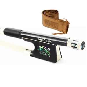 Volle 4/4 Größe Kohlefaser Geigenbogen schöner Frosch süßer Ton MELLOR A3 - Bild 1 von 7