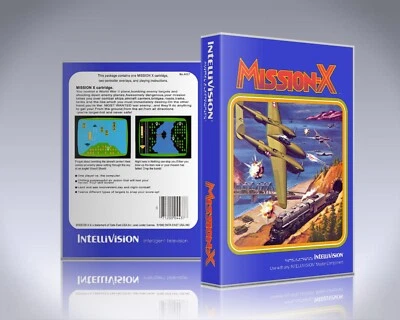 Intellivision UGC - NO GAME - Mission X - Image 1 of 3