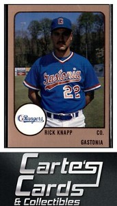 Rick Knapp 1988 ProCards #1000  Gastonia Rangers Coach