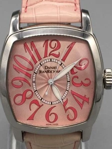 DANIEL JEANRICHARD Automatic Watch Ref.24006.01.4480.0 Pink SS w/box Used - Picture 1 of 14