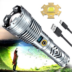 Zavuxo Flashlights High Lumens Rechargeable LED Flashlight, Super Bright Tact...