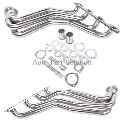 Colector de escape para Ford F100-F350 1977 1978 1979 con motores 351M 400M Foto 1 de 4