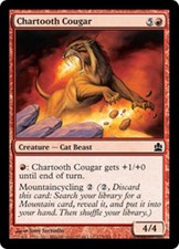 Chartooth Cougar X4 (Commander 2011) MTG (NM) *CCGHouse* Magic