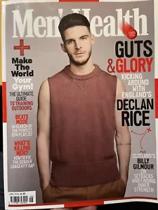 UK Men's Health Magazine: Declan Rice of Arsenal, EURO 2024 EDITION. JUNE 2024 - Picture 1 of 2