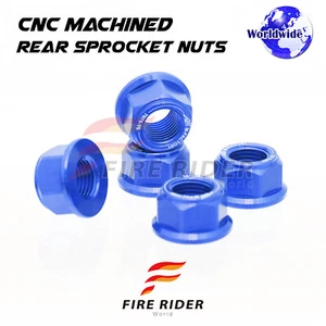 Blue Rear Wheel Sprocket Nuts M12 For Honda Africa Twin CRF1100L 19 20 - Bild 1 von 3