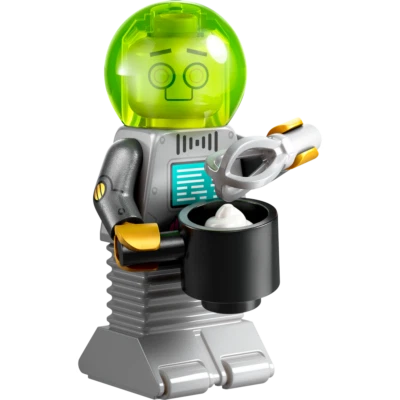 LEGO Minifiguras Espacio Serie 26 71046 Robot Mayordomo En Agarre Sello Bolsa No - Imagen 1 de 2