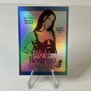 OLIVIA RODRIGO Guts World Tour Trading Card LOS ANGELES Aug 17, 2024 NIGHT 4 KIA - Picture 1 of 9