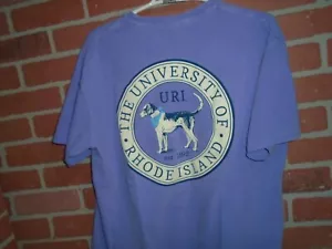 UNIVERSITY OF RHODE ISLAND MENS LOGO TSHIRT SIZE LARGE - Picture 1 of 3