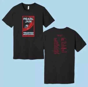 Pearl Jam Wrigley Setlist Shirt 2024 Chicago 8/31 Concert XL Large Tour Night 2 - Picture 1 of 1