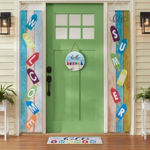 Hello Summer Porch Holiday Seasonal Indoor Home Party Decorative Accents - Picture 1 of 24
