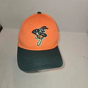 Sombrero juvenil Greensboro Grasshoppers MiLB naranja verde de OC Sports - Imagen 1 de 6
