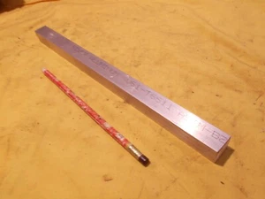 6061 ALUMINIO BARRA CUADRADA STOCK máquina herramienta taller troquel plano 3/4" SQ x 12" LARGO - Imagen 1 de 1