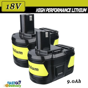 2X 9.0Ah 18V Lithium Battery For RYOBI P108 ONE PLUS P104 P105 P106 RB18L50 - Picture 1 of 12