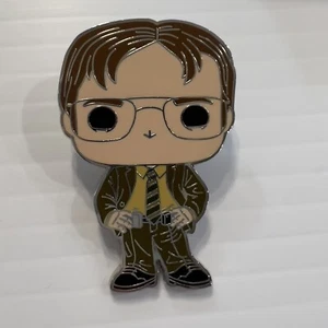 Regular Dwight The Office Dwight Schrute Disguise Funko POP Enamel Pin Loungefly - Picture 1 of 5