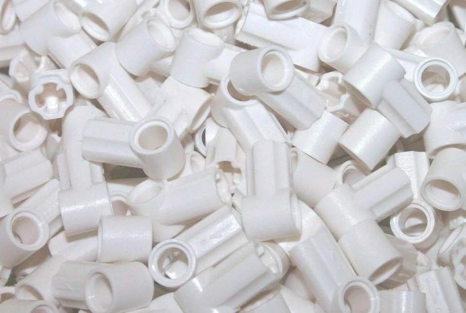 SK69) 50 Stück weisse 42127 WINKEL VERBINDER / Winkelverbinder 32013 Nr.1 ! TOP - Bild 1 von 1