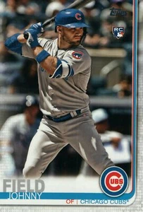 #606 Johnny Field Rookie Chicago Cubs 2019 Topps Series 2 Baseball Card GAZ - Picture 1 of 2