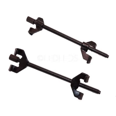 LED LEDS COPPIA COMPRIMI SMONTA MOLLE AMMORTIZZATORE UNIVERSALE AUTO MOLLE 370MM ATTREZZO