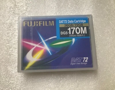 DAT72 Tape Cartridge FUJI DG5-170M, 36/72GB 4mm DDS-5, DAT 72 26046172 DDS5 - Image 1 of 3