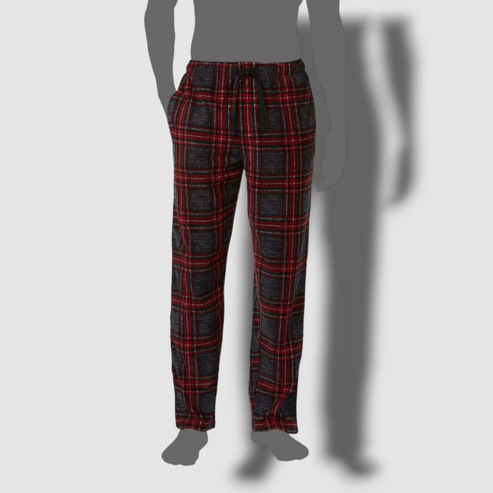 $38 Perry Ellis Para hombres Pijama Salón Rojo Gris Cuadros PJ Pantalones Prendas para dormir Talla S Foto 1 de 1