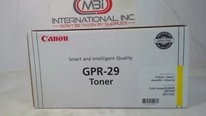 Genuine Canon GPR-29 Yellow Toner Cartridge 2641B004(BA) - Picture 1 of 4