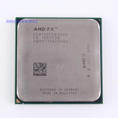 Free shipping AMD FX-8120 CPU 3.1GHz FD8120FRW8KGU 8 Core  Socket AM3+ Processor - Image 1 of 4