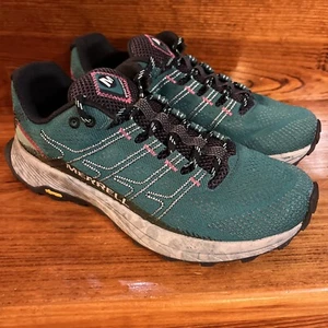 Merrell Womens Moab Flight Green J066814 Size 9.5 Hiking Shoes Rugged Sneakers - Picture 1 of 9