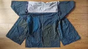Atmósfera lavada ◎ Trapos de preguerra Tela vieja Ropa perdida Hanten Patchwork Algodón - Imagen 1 de 10