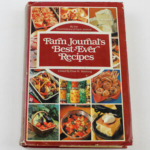 Farm Journal's Best Ever Recettes Elise W Manning 1977 Doubleday And Company HC