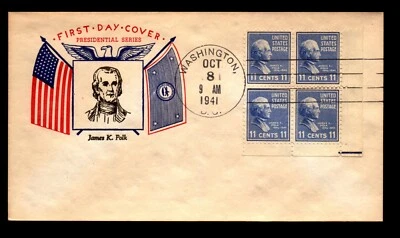 SC# 816 EE FDC / Fidelity Cachet / SBK 5 / Unaddressed - L20262 - Image 1 of 2