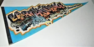 Universal Studios Earthquake Ride  Pennant 28" x11.5" Very Good - Picture 1 of 5