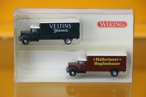Wiking 944 03 23  LKW 'Veltins' + LKW 'Hallerauer' - Picture 1 of 2