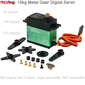 15kg TD-8815MG Metal Gear Digital RC Servo Motor 4.8-7.2V for Smart Car Robot - Picture 1 of 5